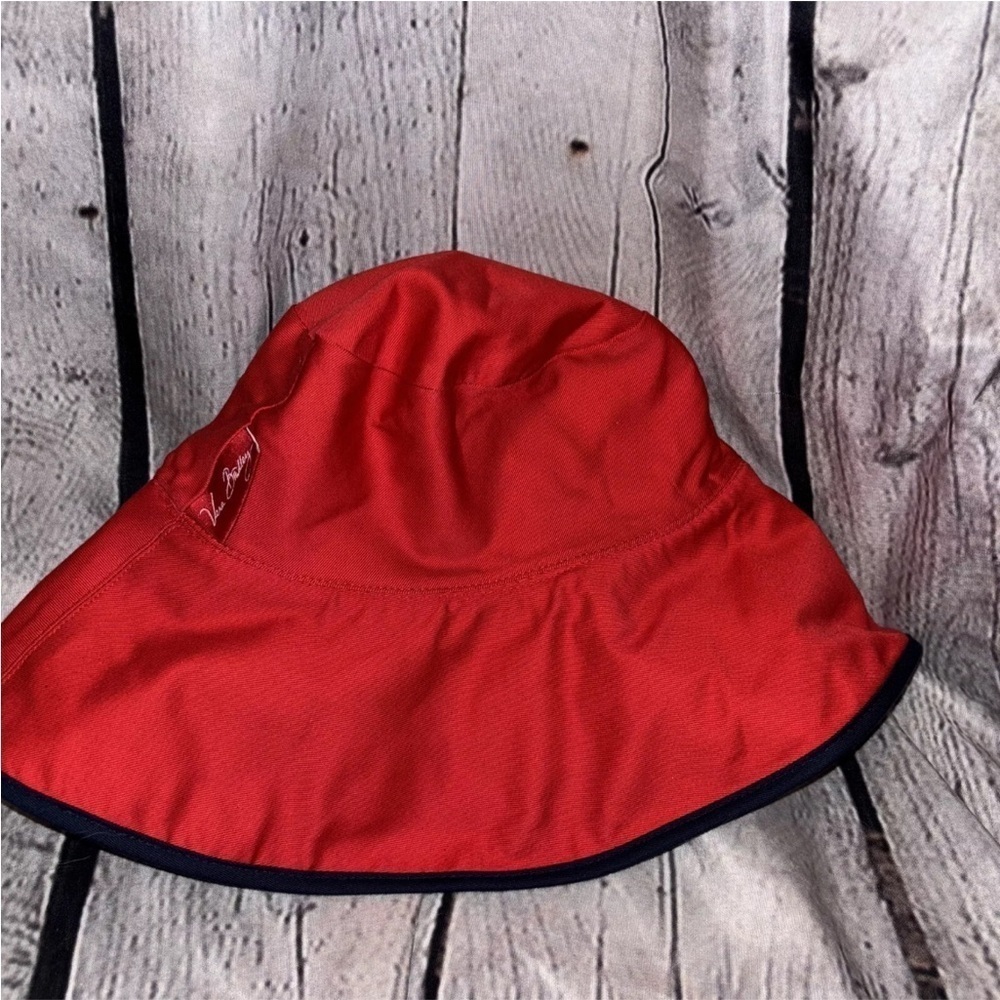Vera Bradley Seaside Beach Reversible Floral Print Cotton Bucket Hat Travel - Picture 3 of 5
